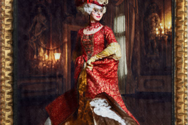 Faces of Venice VI - Dancing Baroness